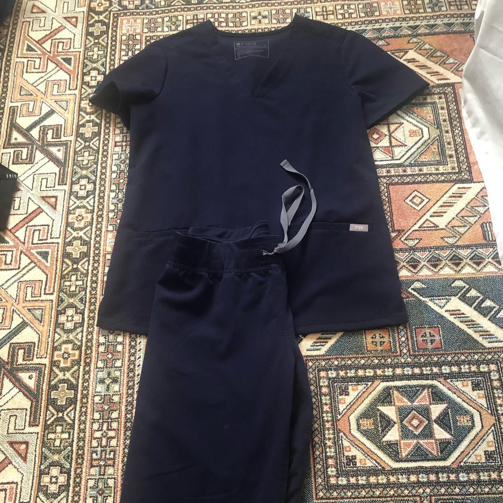 Figs scrubs XS - casma and Livingston in navy